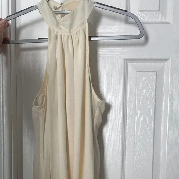 Kardashian Kollection Lace Trim Dress (cream) - Small Kardashian Kollection Lace Trim Dress (cream) - Small